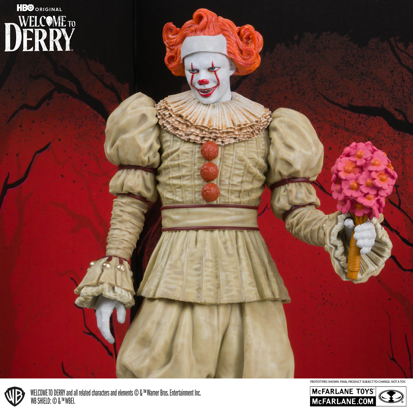 TVドラマ版『イット/IT: Welcome to Derry(原題)』 ペニーワイズ 6インチ・ポーズドスタチュー
