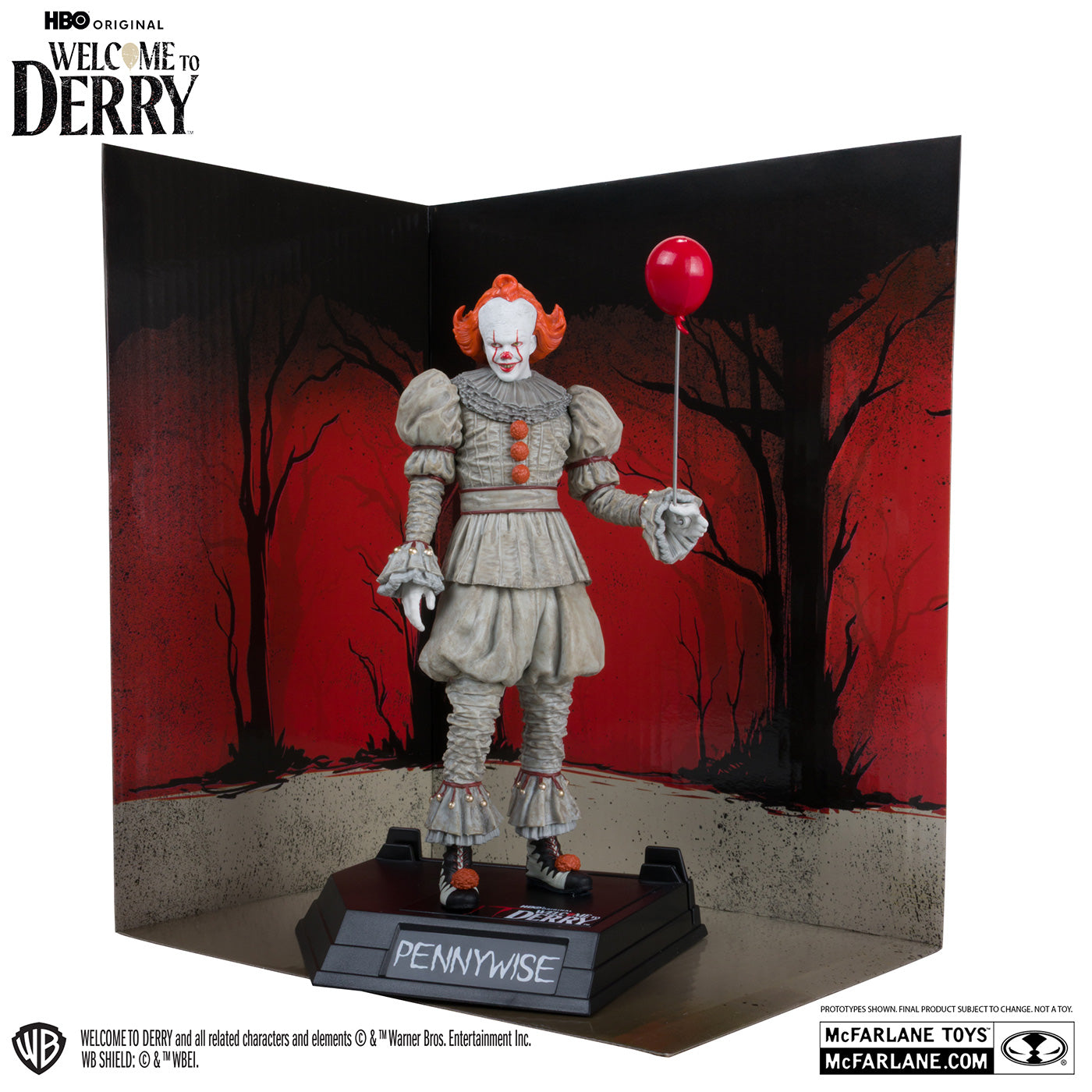TVドラマ版『イット/IT: Welcome to Derry(原題)』 ペニーワイズ 6インチ・ポーズドスタチュー