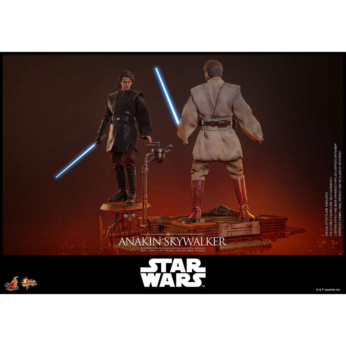 映画『スター・ウォーズ エピソード3/シスの復讐』1/6スケールフィギュア アナキン・スカイウォーカー(2.0版)