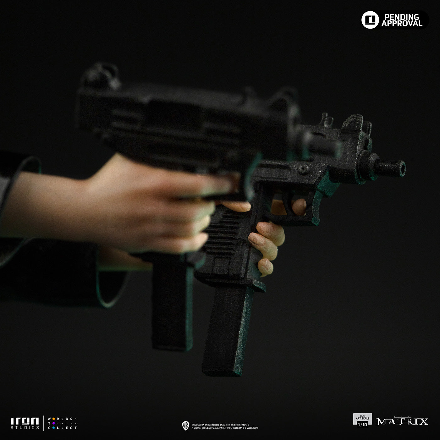 映画『マトリックス』【アイアン・スタジオ スタチュー】「バトルジオラマ・シリーズ」1/10スケール トリニティ