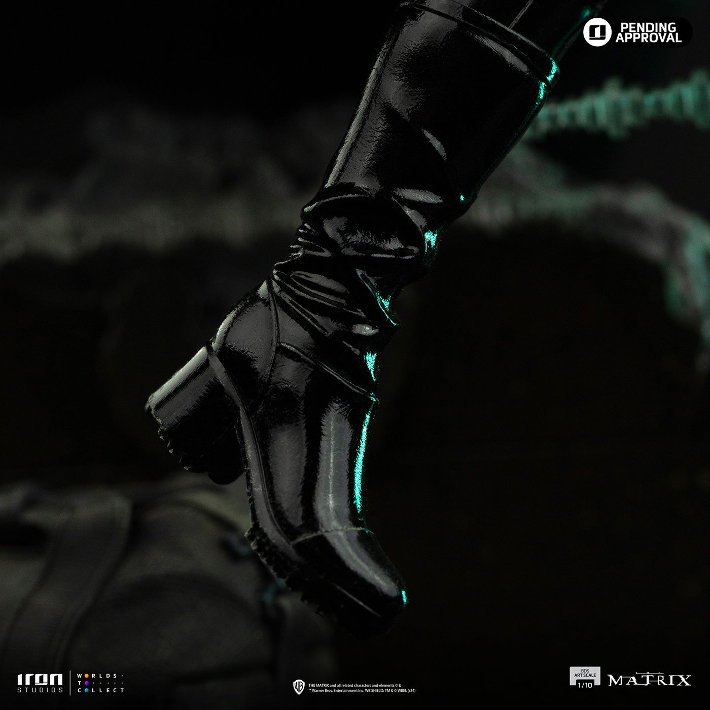 映画『マトリックス』【アイアン・スタジオ スタチュー】「バトルジオラマ・シリーズ」1/10スケール トリニティ