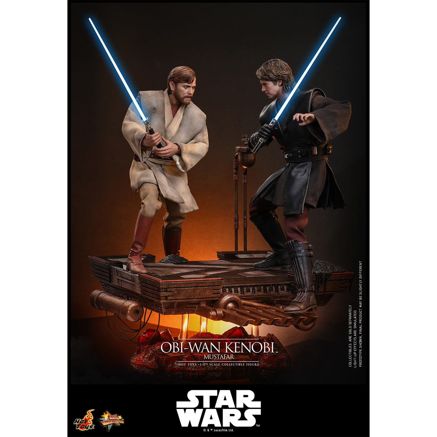【ムービー・マスターピース】『スター・ウォーズ エピソード3/シスの復讐』1/6スケールフィギュア オビ=ワン・ケノービ(ムスタファー)