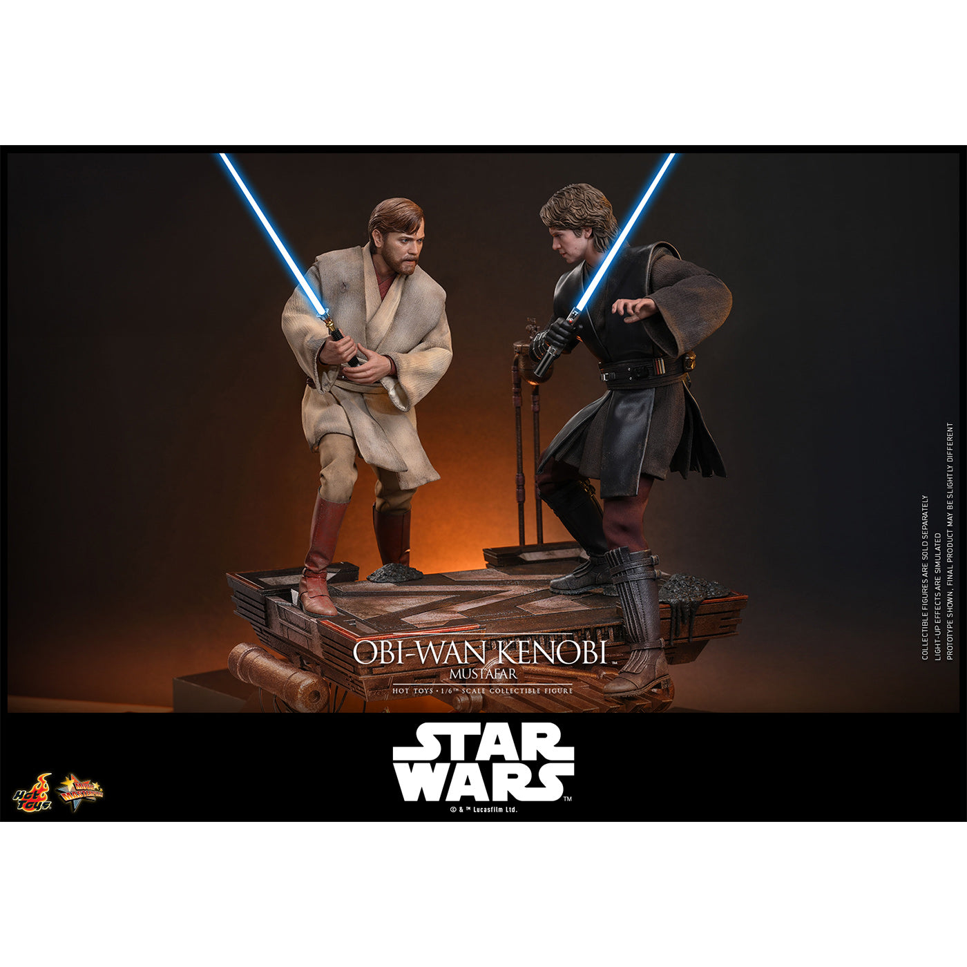 【ムービー・マスターピース】『スター・ウォーズ エピソード3/シスの復讐』1/6スケールフィギュア オビ=ワン・ケノービ(ムスタファー)