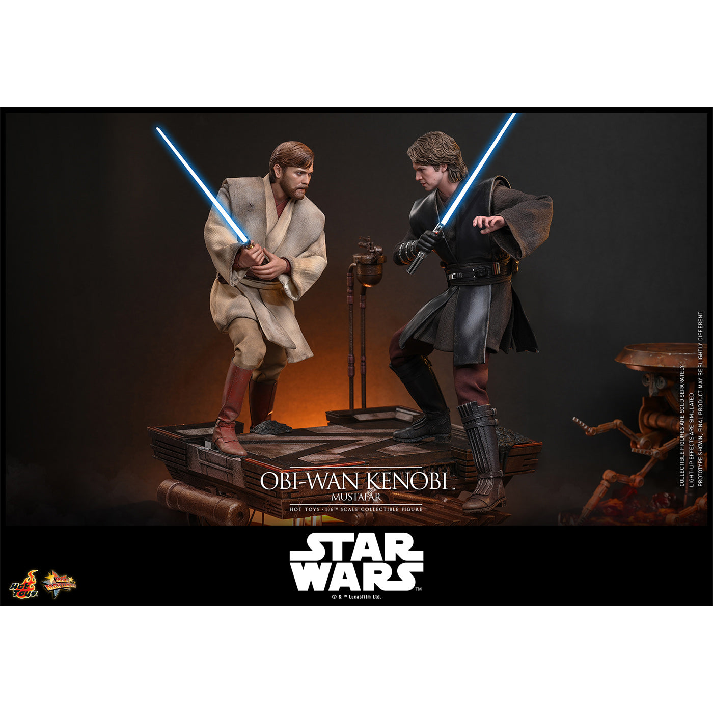 【ムービー・マスターピース】『スター・ウォーズ エピソード3/シスの復讐』1/6スケールフィギュア オビ=ワン・ケノービ(ムスタファー)
