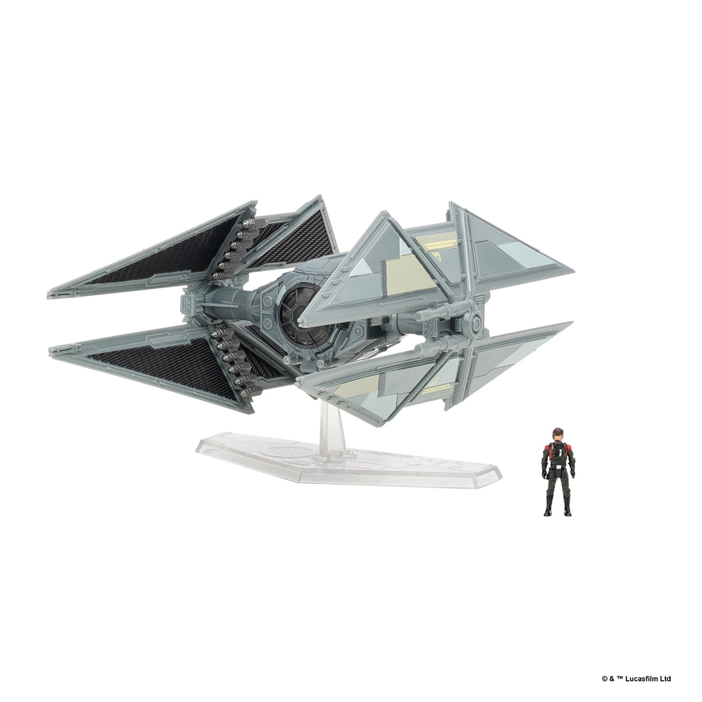 映画『スター・ウォーズ』「マイクロ・ギャラクシー」スターファイター・クラス シリーズ10 タイ・アベンジャー/付属フィギュア:キャシアン・アンドー