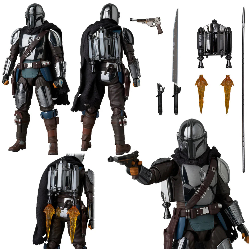 映画『スター・ウォーズ』MAFEX マンダロリアン クローム Ver.