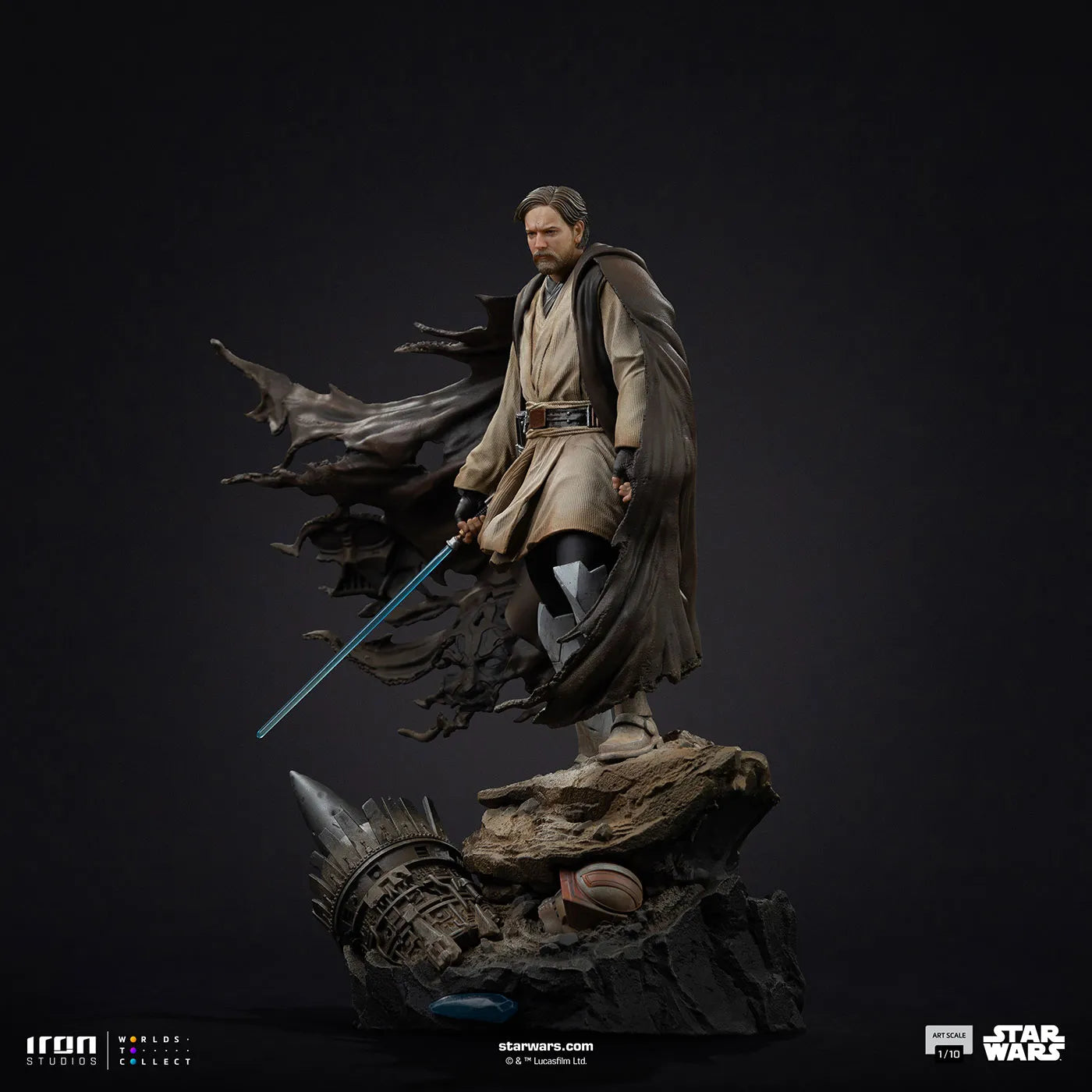映画『スター・ウォーズ』【アイアン・スタジオ スタチュー】「アートスケール」1/10スケール オビ=ワン・ケノービ(シグネチャー)