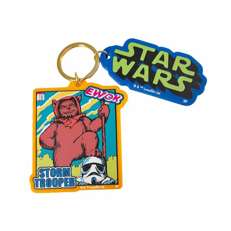 映画 『スター・ウォーズ』イウォークカラーアクリルキーホルダー