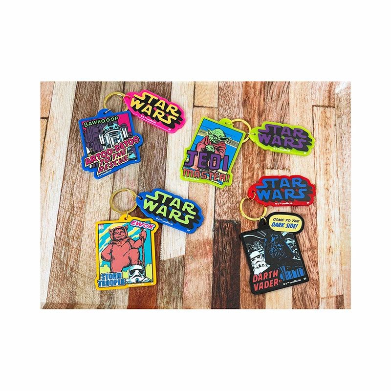 映画 『スター・ウォーズ』イウォークカラーアクリルキーホルダー