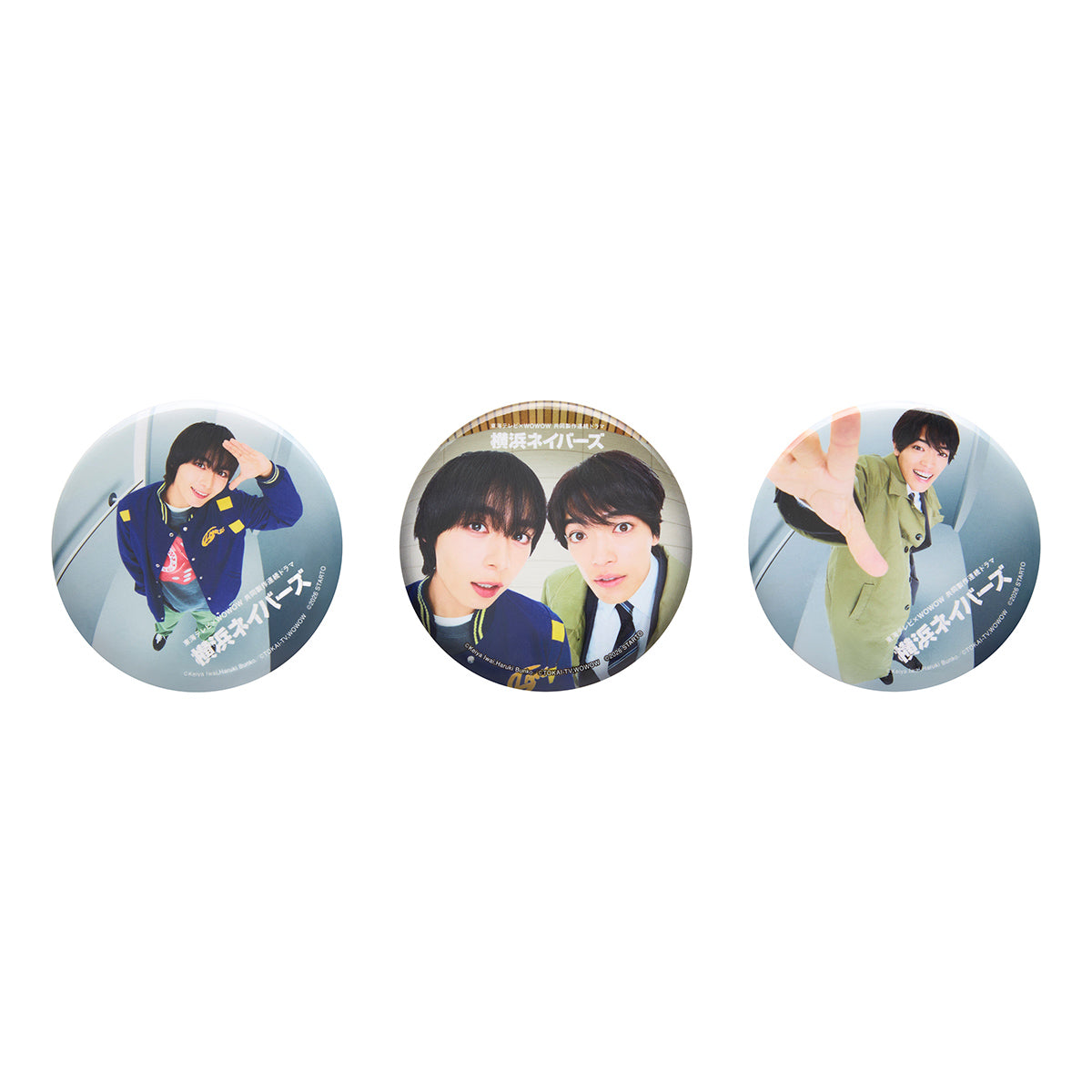 ドラマ「横浜ネイバーズ」｜『横浜ネイバーズ』缶バッジセット | WOWOW