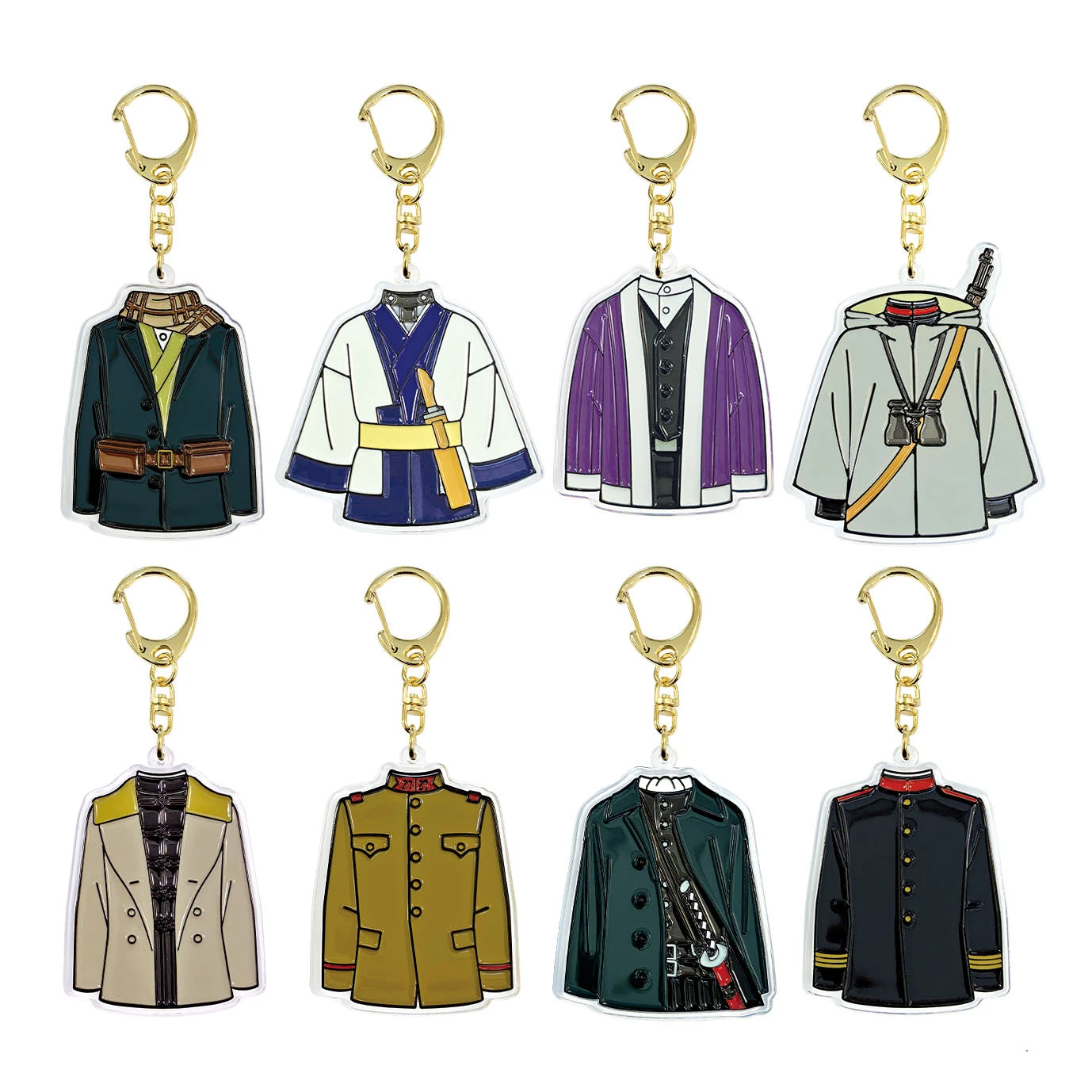 映画『ゴールデンカムイ 網走監獄襲撃編』アクリルキーホルダーコレクション(ランダム全8種)