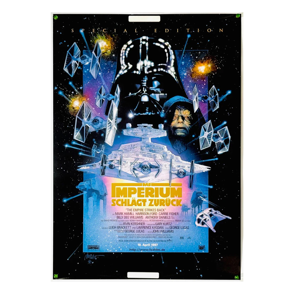 映画『スター・ウォーズ エピソード5/帝国の逆襲』 公式 ポスター ドイツ版