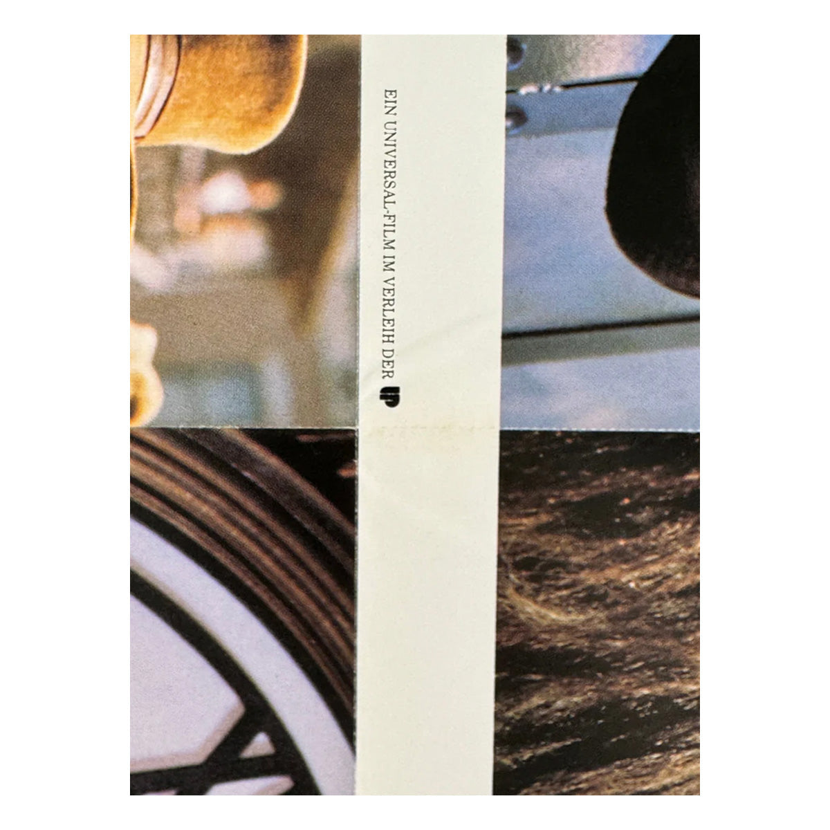 映画『バック・トゥ・ザ・フューチャー PART3』 公式 ポスター ドイツ版