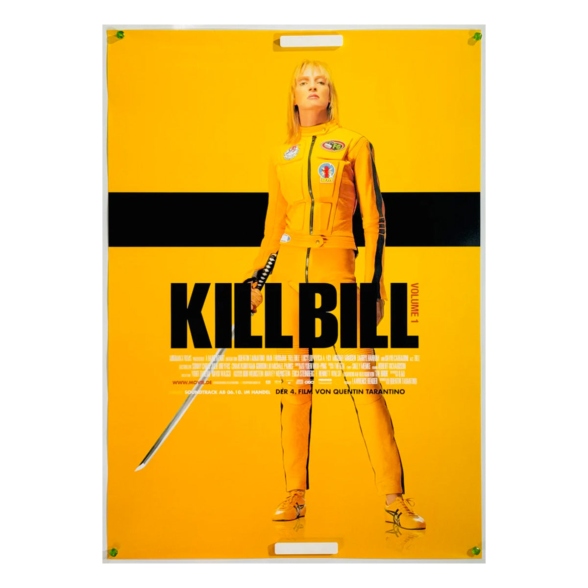 「キル・ビル」 当時物　映画ポスター／フライヤー2点セット 映画『キル・ビル』 公式 ポスター ドイツ版 | WOWOW百貨店