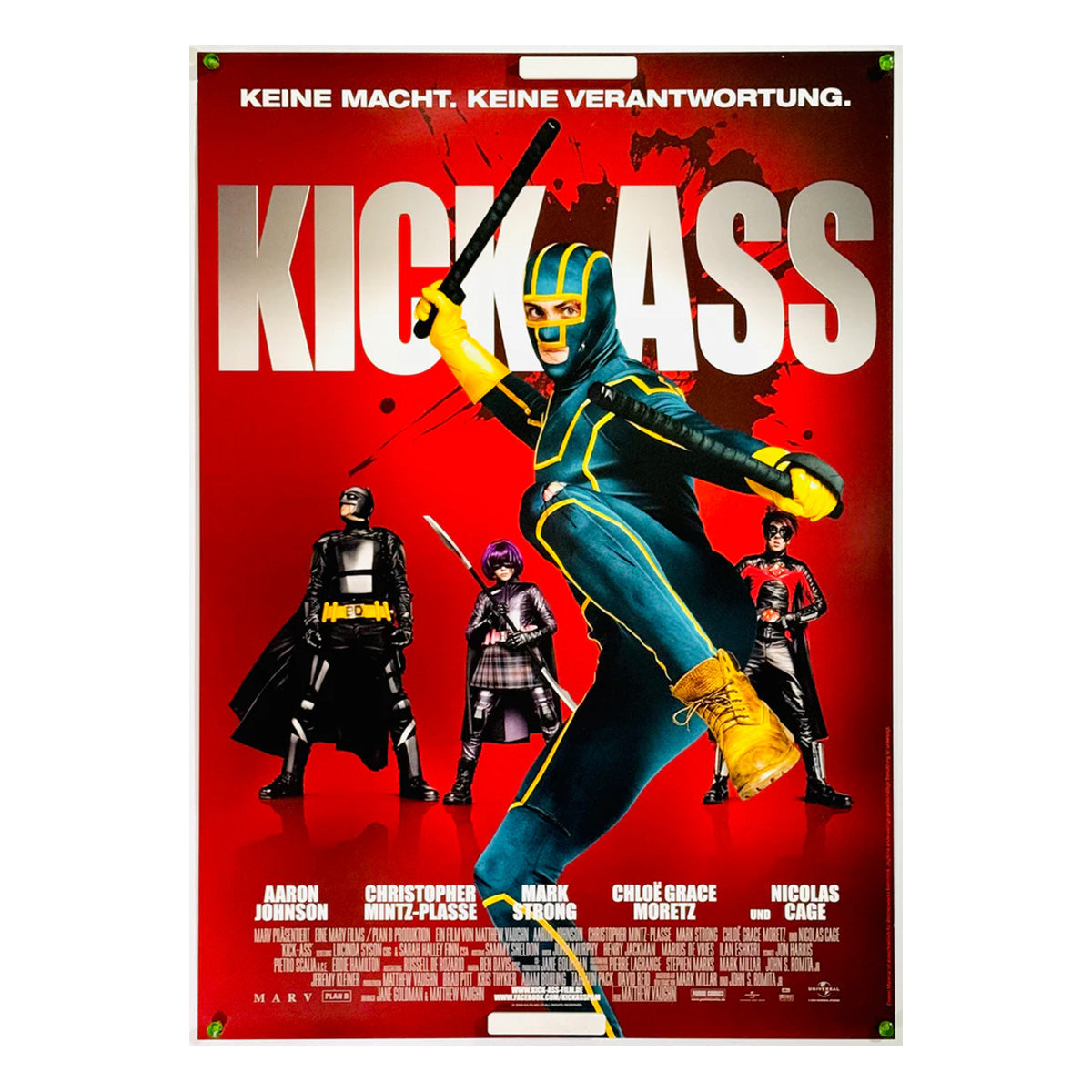 映画『キック・アス』 公式 ポスター ドイツ版