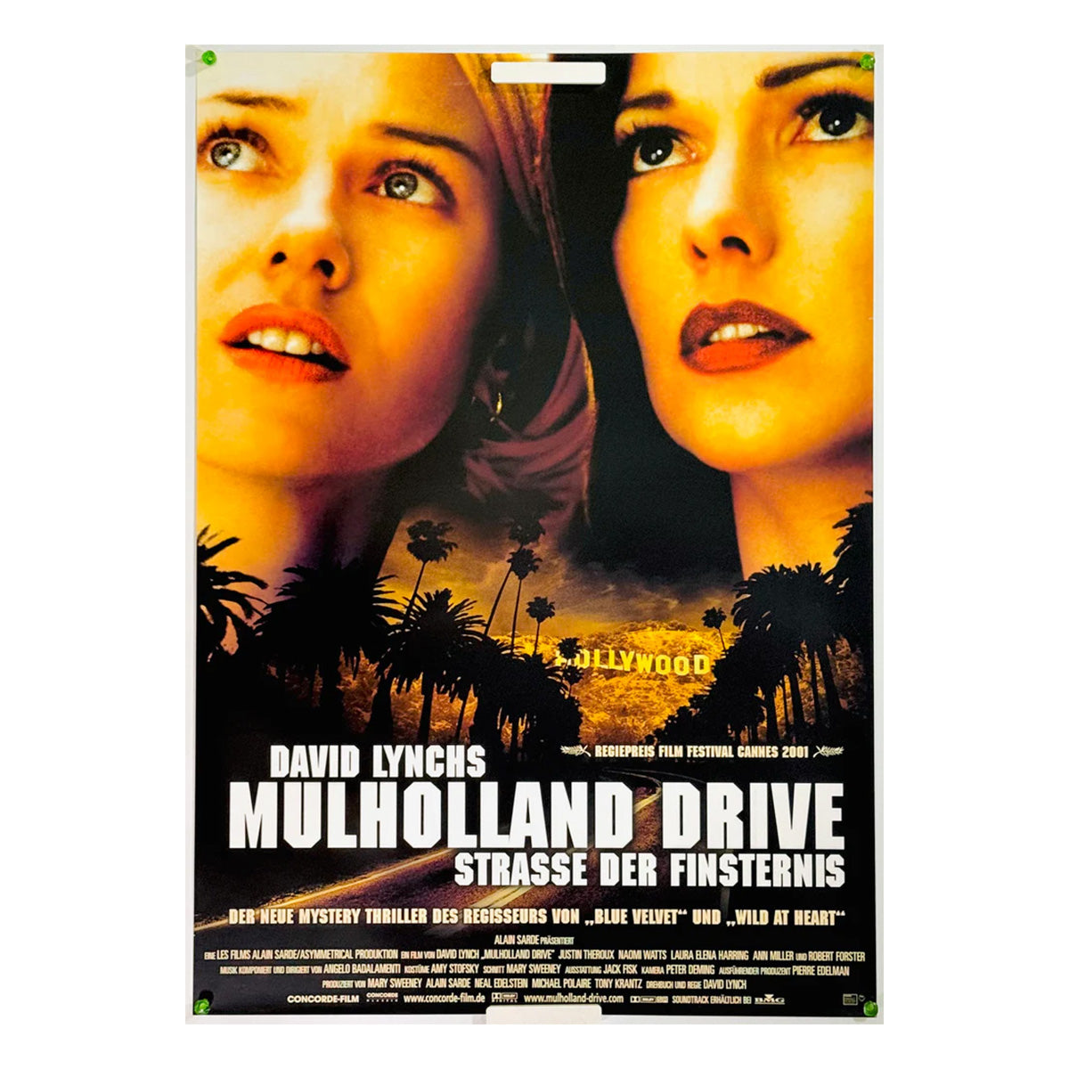 映画『マルホランド・ドライブ』 公式 ポスター ドイツ版