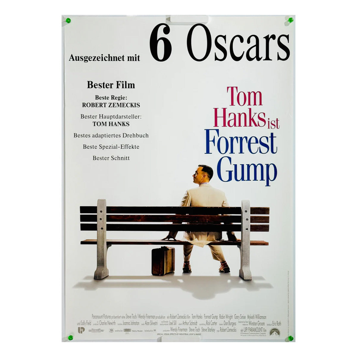 映画『フォレスト・ガンプ /一期一会』 公式 ポスター ドイツ版