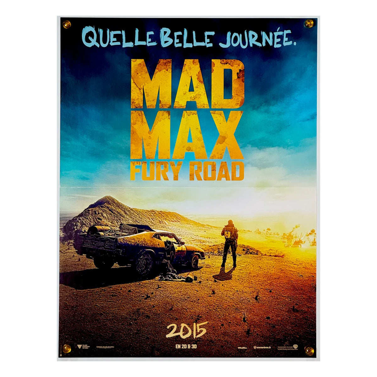 映画『マッドマックス 怒りのデス・ロード』 公式 ポスター フランス版