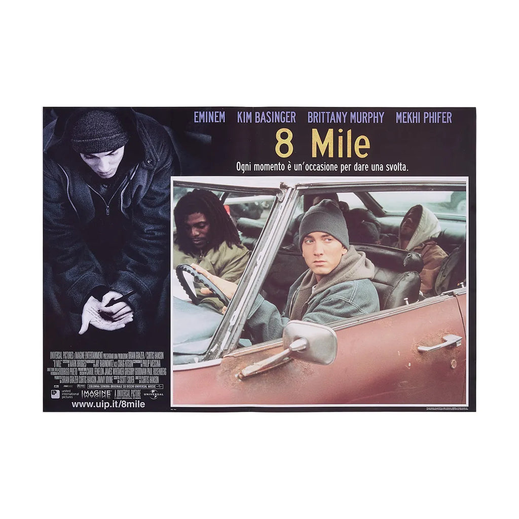 8 Mile』 映画 ポスター イタリア オリジナル(フレーム付) | WOWOW百貨店