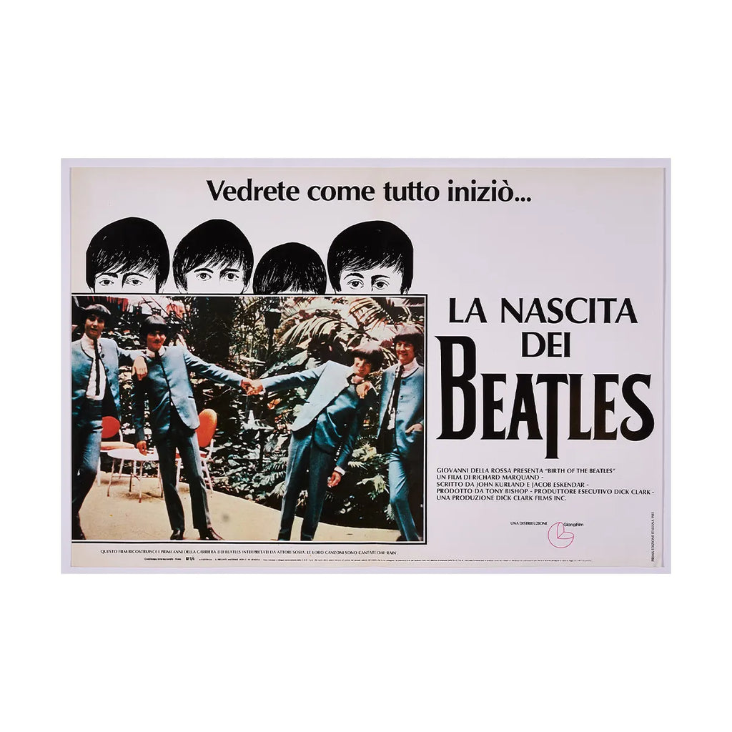 ビートルズ　映画ポスター ビートルズの誕生 Birth of The Beatles』 映画 ポスター イタリア