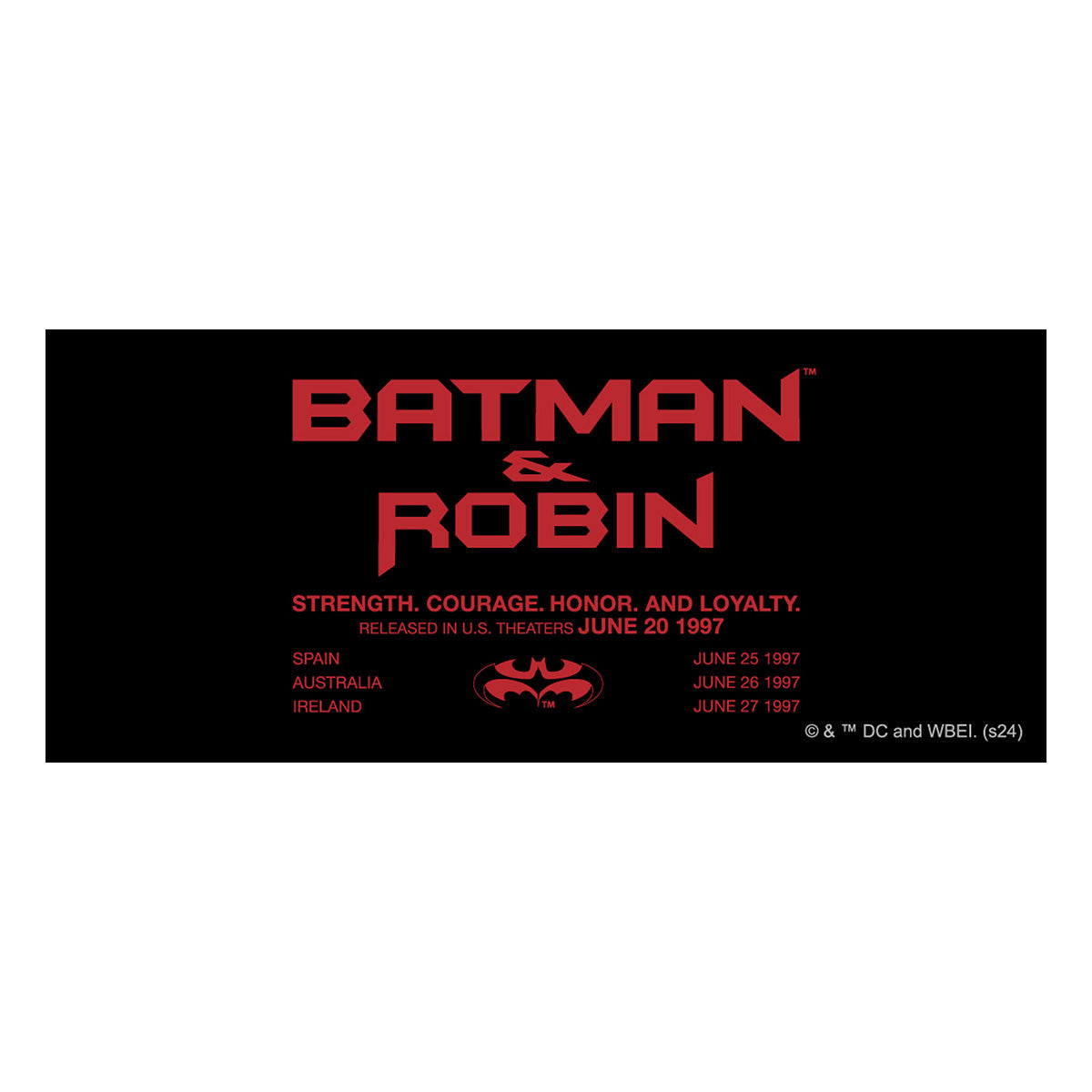 【DCコミックス】 映画 『バットマン』85周年 ステッカーセット(BATMAN & ROBIN)