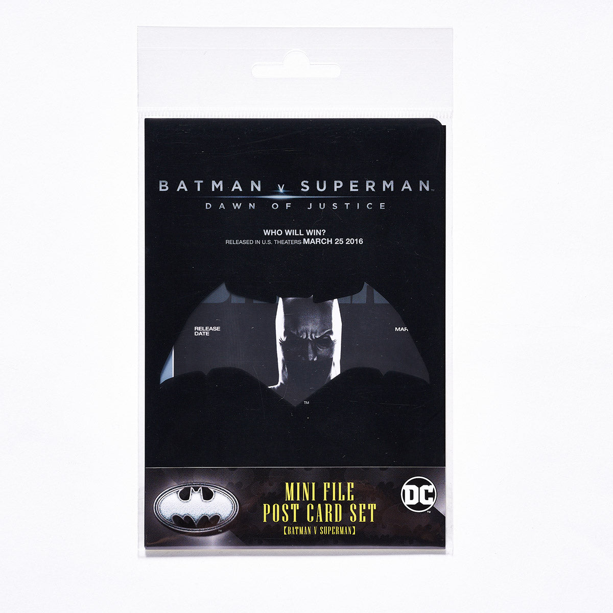 【DCコミックス】 映画 『バットマン』85周年 ミニファイル付きポスターカードセット(全8種セット)