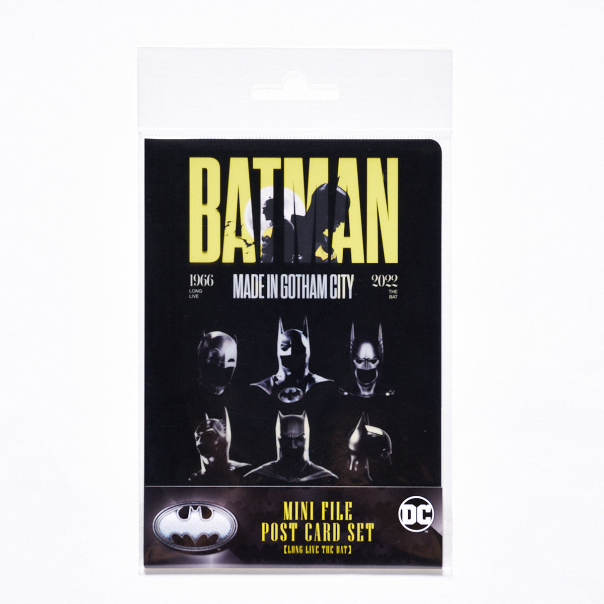 【DCコミックス】 映画 『バットマン』85周年 ミニファイル付きポスターカードセット(全8種セット)