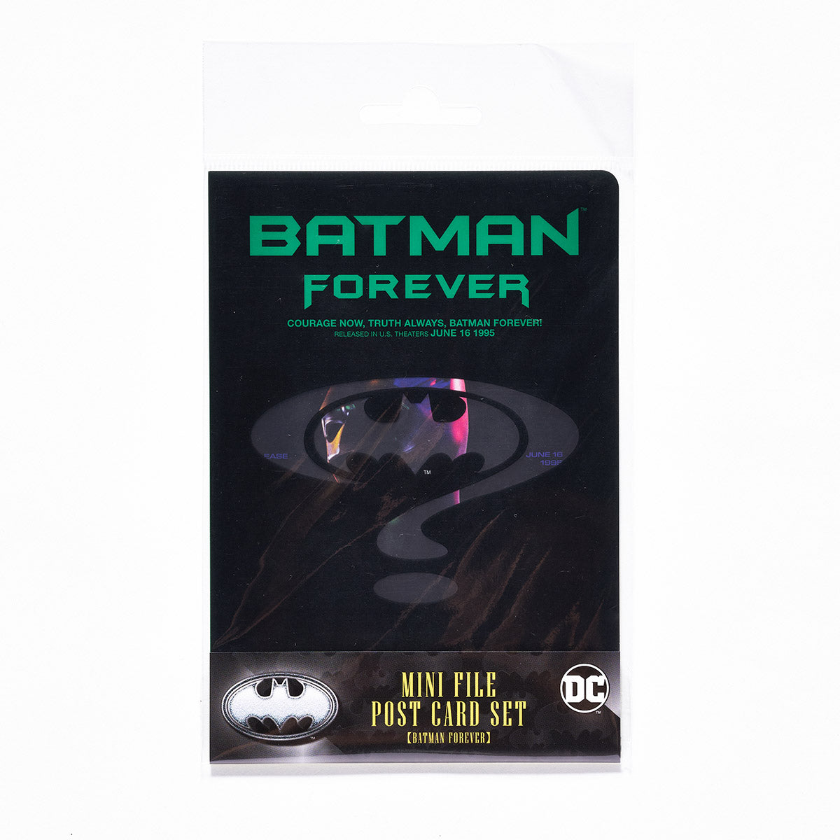 【DCコミックス】 映画 『バットマン』85周年 ミニファイル付きポスターカードセット(全8種セット)