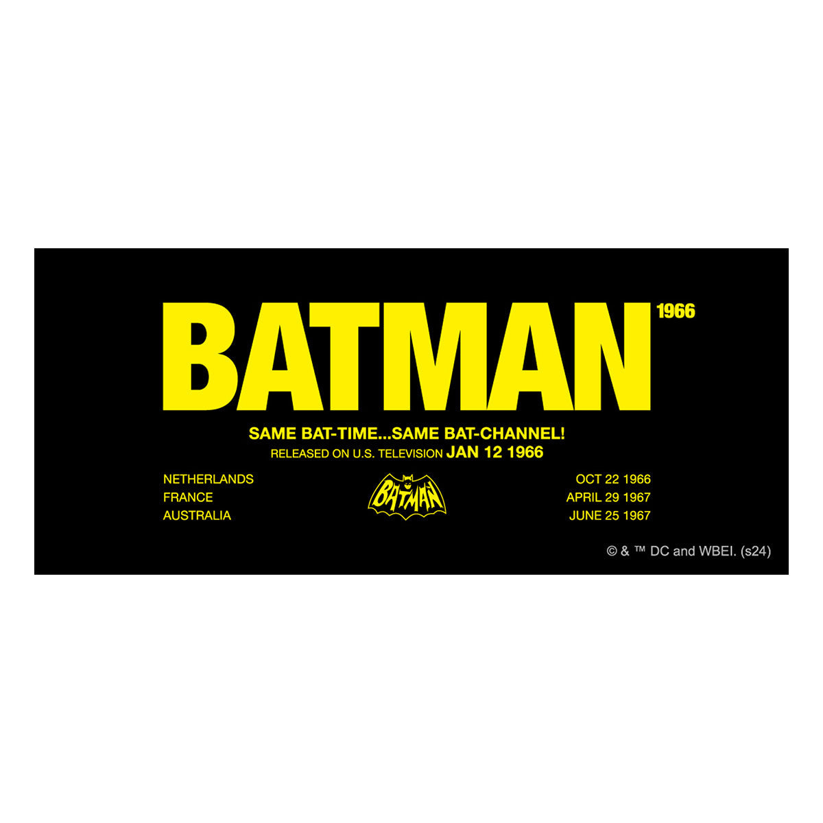 【DCコミックス】 映画 『バットマン』85周年 ステッカーセット(BATMAN 1966)