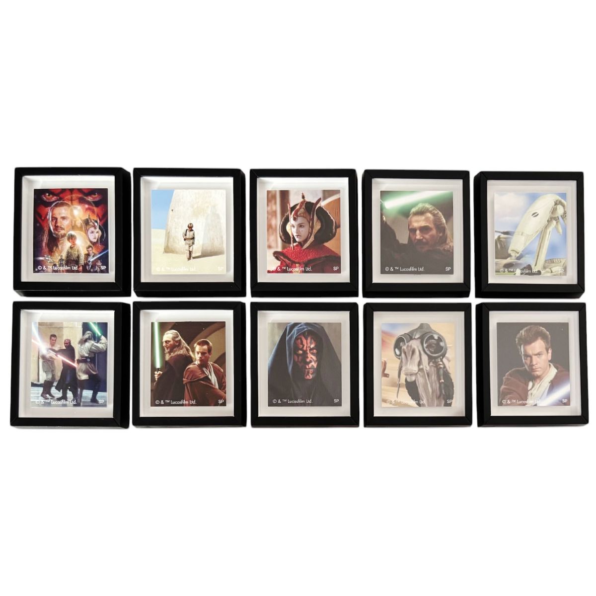 映画 『スター・ウォーズ』エピソード1/ファントム・メナスフレームマグネット コンプリートセット