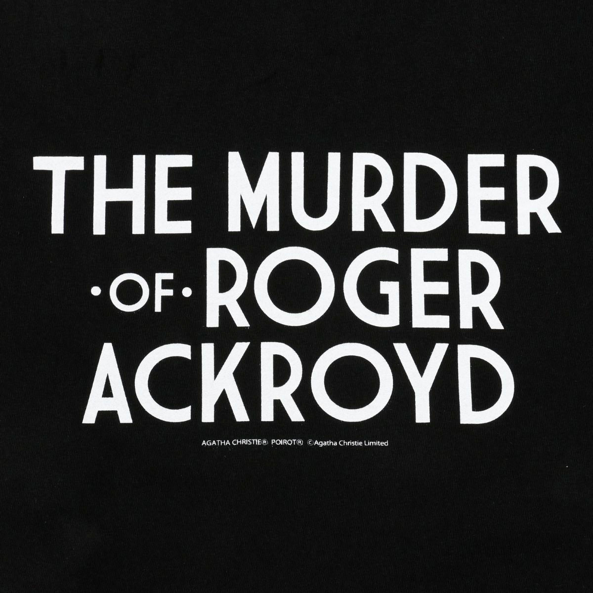Tシャツ アガサ・クリスティー アクロイド殺し