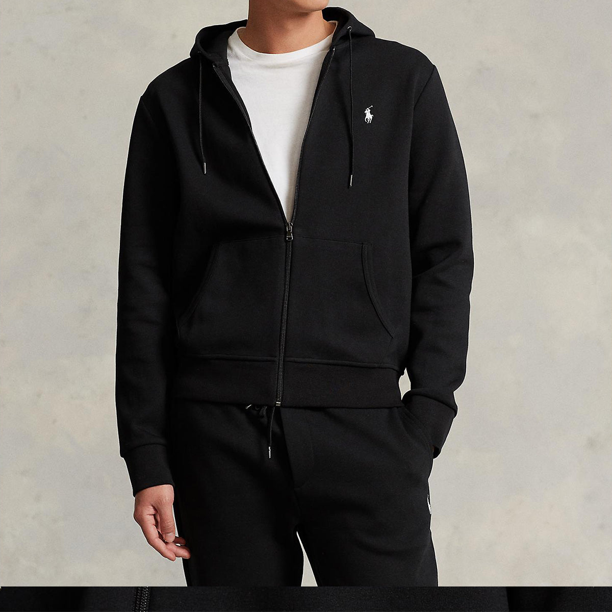 【ポロ ラルフ ローレン/POLO RALPH RAUREN】ダブル ニット テック ロングスリーブ パーカー(MEN`S)