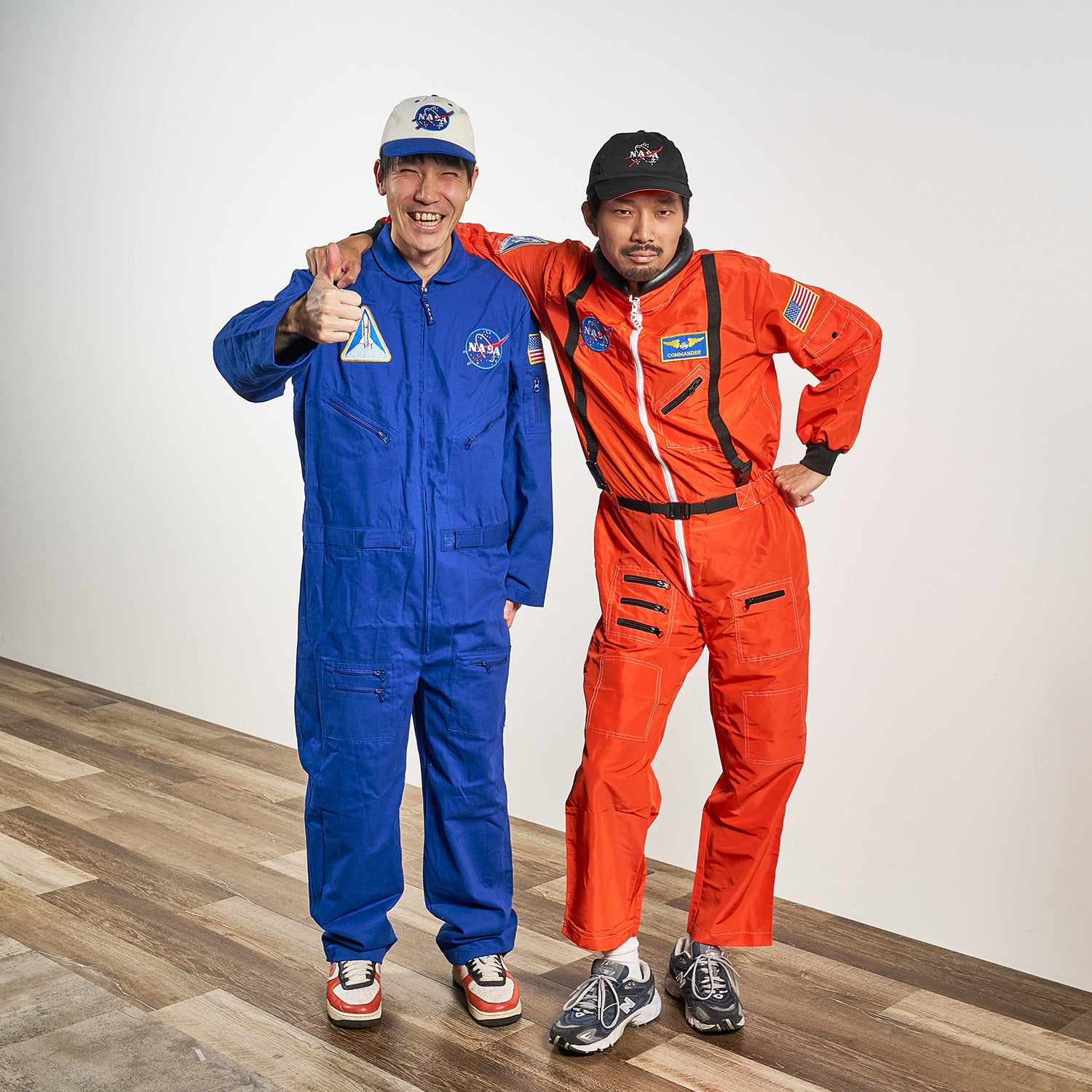 モデル左(黒澤さん):174㎝
モデル右(久岡さん):177㎝