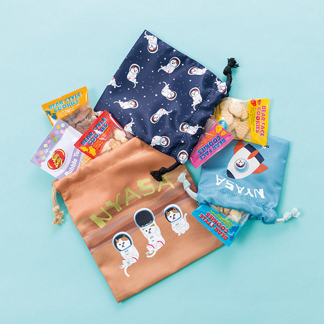 【宇宙グッズ】NYASAグッズ 巾着3個セット NYASA | ニャサ