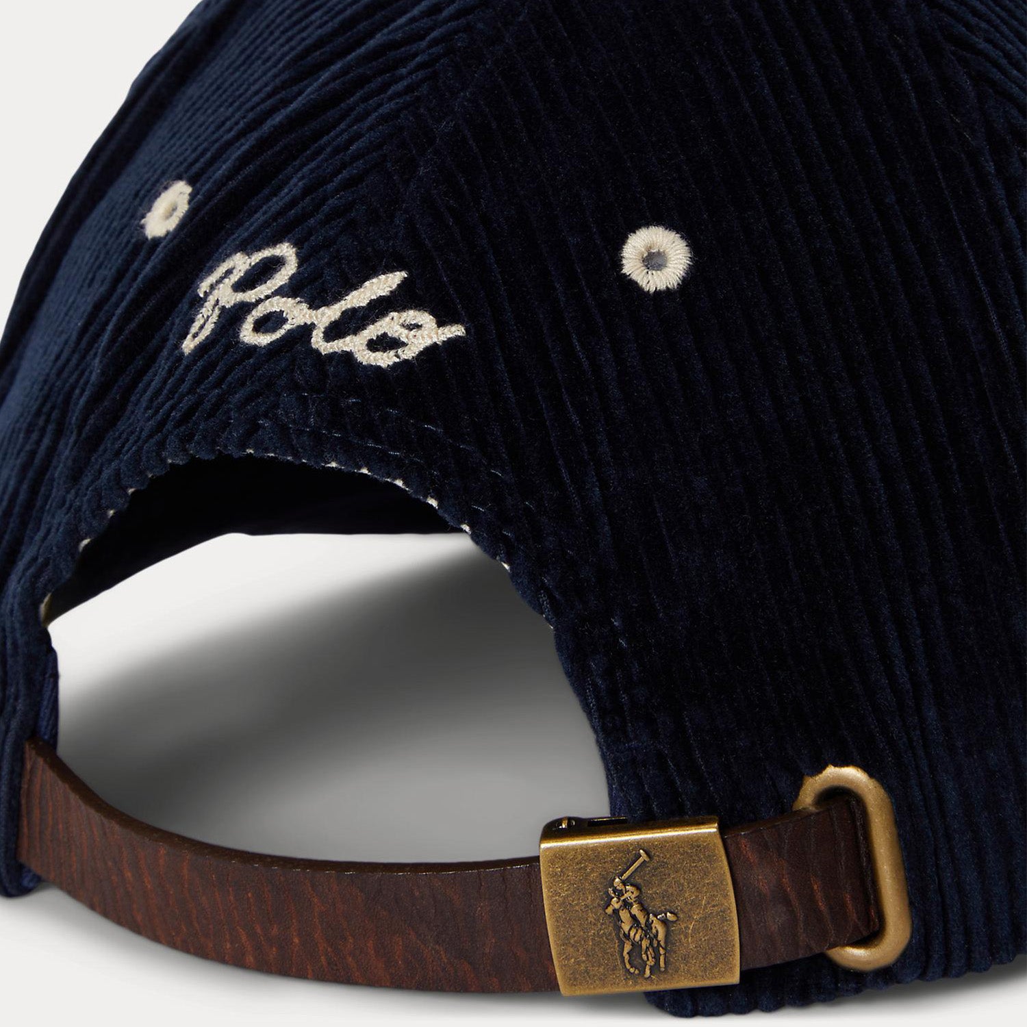 【ポロ ラルフ ローレン/POLO RALPH LAUREN】コーデュロイ "NY"ロゴ オーセンティック ベースボール キャップ