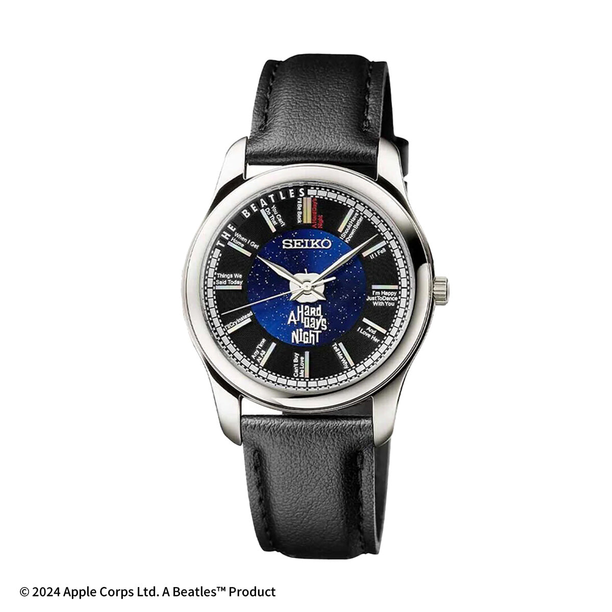THE BEATLES A Hard Day's Night 60周年記念オフィシャル ウオッチ 革バンド