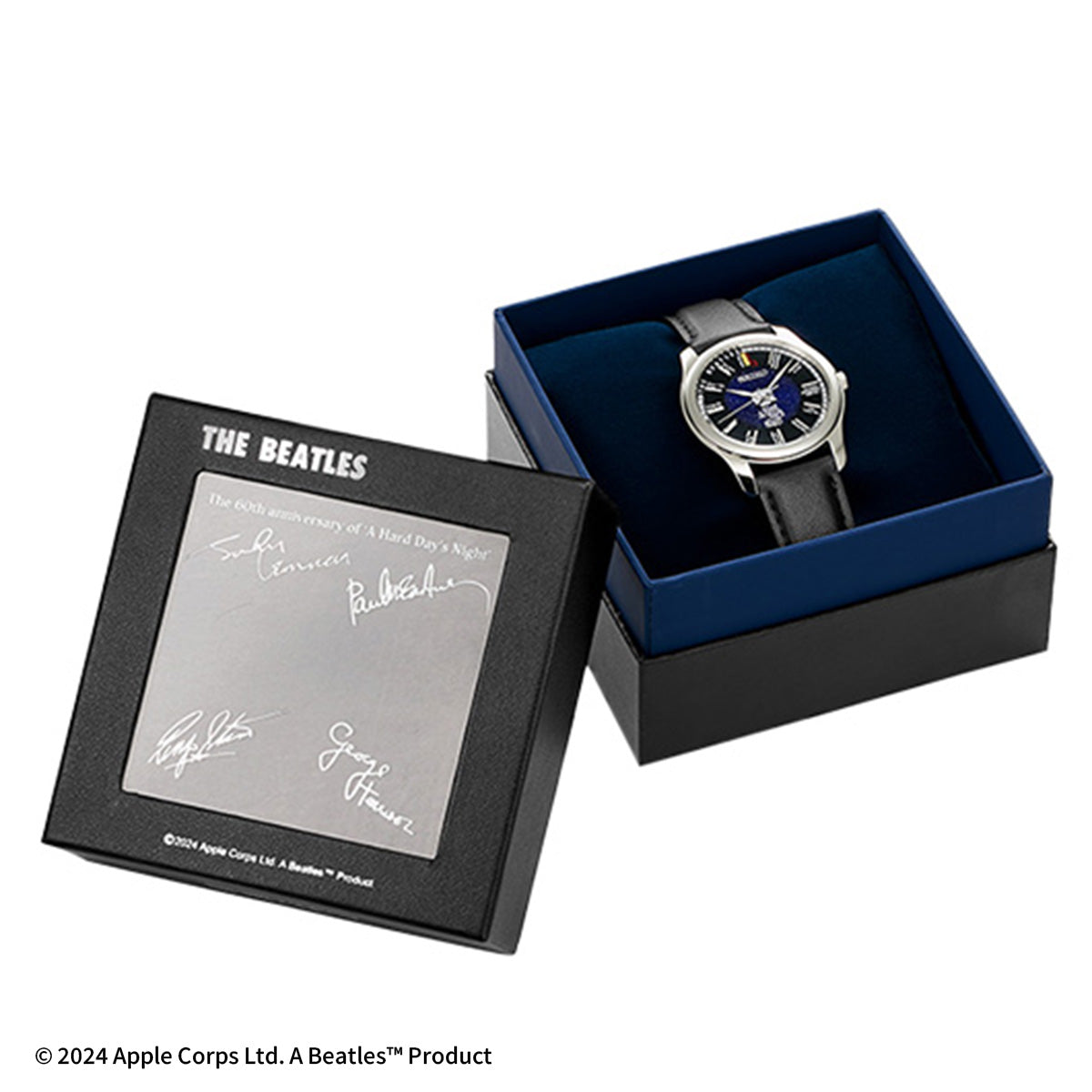 THE BEATLES A Hard Day's Night 60周年記念オフィシャル ウオッチ 革バンド