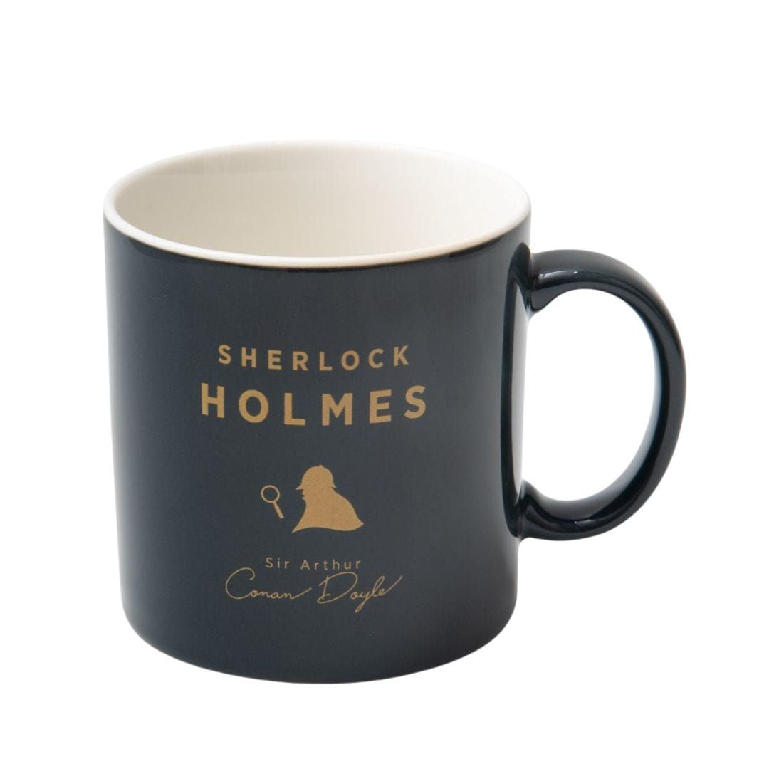 マグカップ ホームズ ネイビー/マットゴールド 360ml