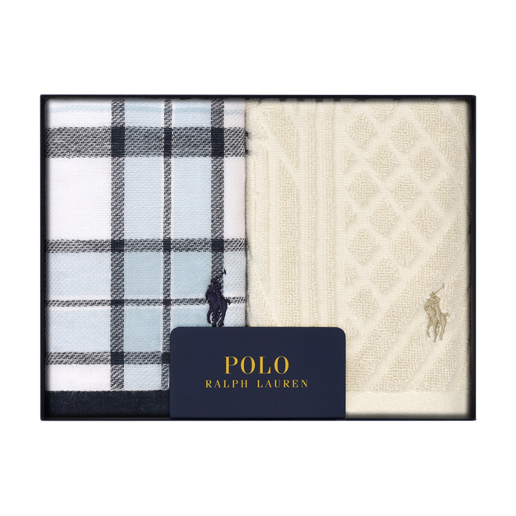 ポロ ラルフ ローレン/POLO RALPH LAUREN】ウォッシュタオル2枚セット 