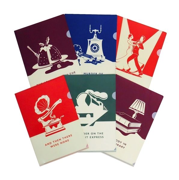 クリアファイル アガサ・クリスティー A4 6枚パック | WOWOW百貨店