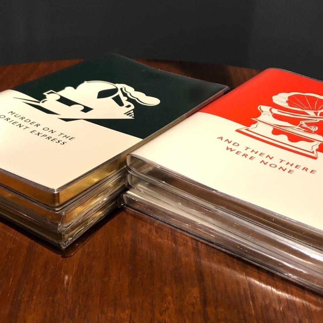 フリーダイアリー オリエント急行の殺人 グリーン/金 B6