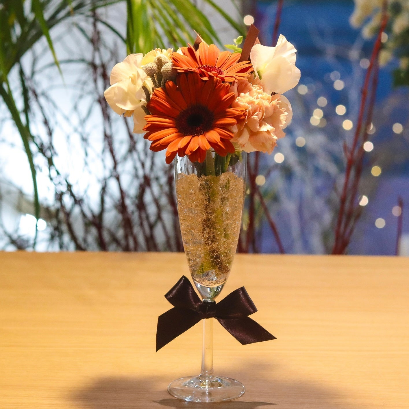 【Petaria flower】芸能人御用達店のシャンパンブーケ バレンタインスペシャル(販売期間:2/9(月)まで)