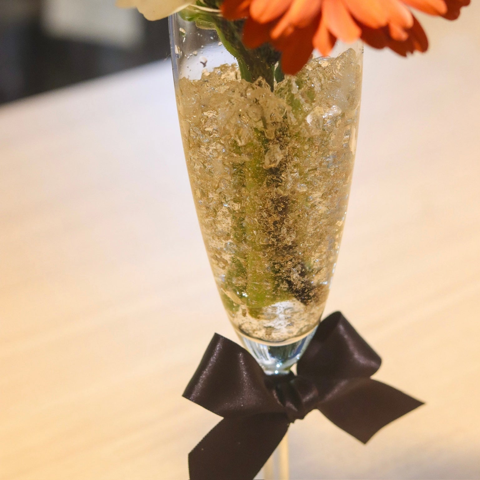 【Petaria flower】芸能人御用達店のシャンパンブーケ バレンタインスペシャル(販売期間:2/9(月)まで)