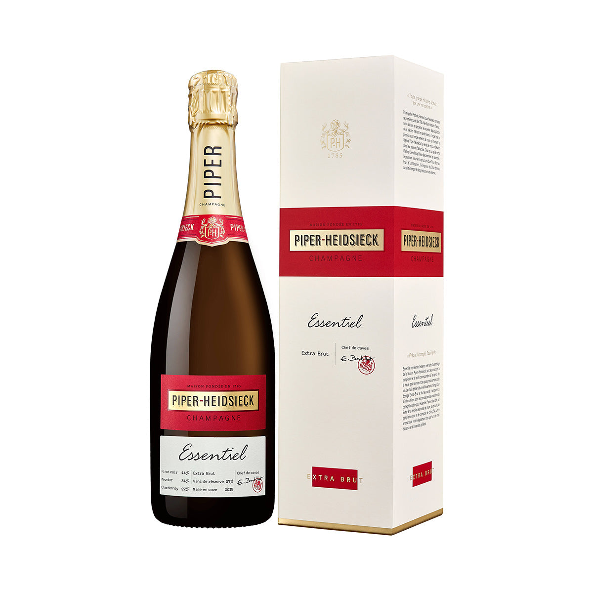 【パイパー・エドシック/PIPER HEIDSIECK】シャンパーニュ エッセンシエル エクストラ・ブリュット 750ML