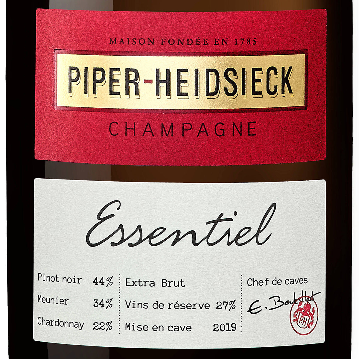 【パイパー・エドシック/PIPER HEIDSIECK】シャンパーニュ エッセンシエル エクストラ・ブリュット 750ML