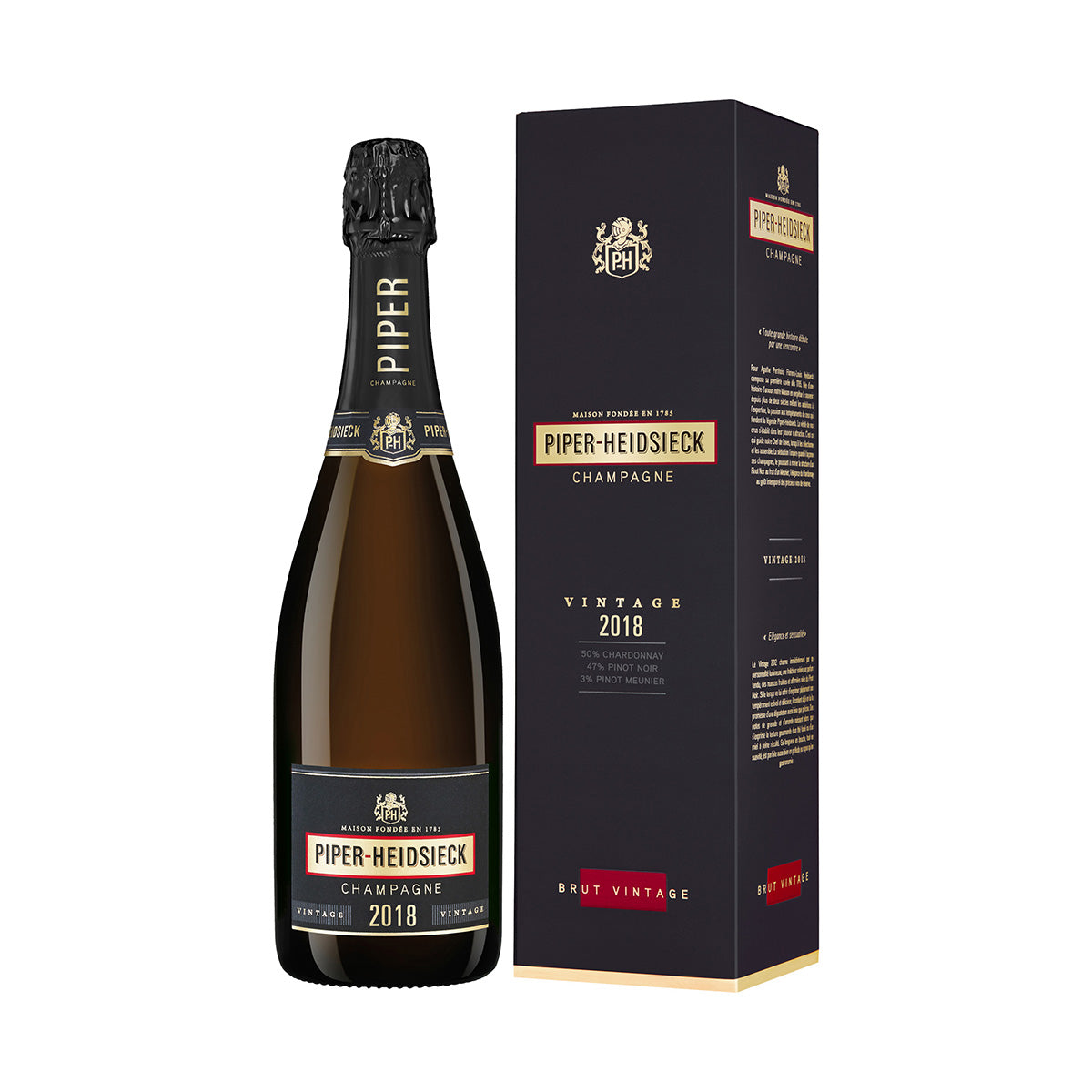 【パイパー・エドシック/PIPER HEIDSIECK】シャンパーニュ ブリュット ヴィンテージ 2018 750ML