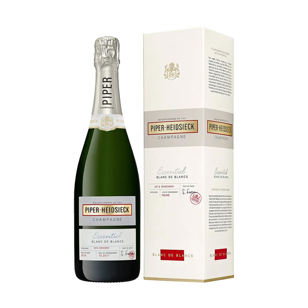 【パイパー・エドシック/PIPER HEIDSIECK】シャンパーニュ エッセンシエル ブラン・ド・ブラン 750ML