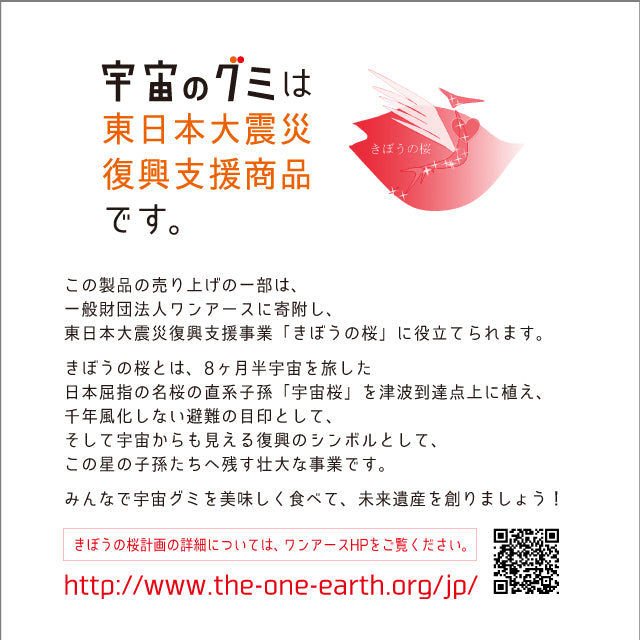 【宇宙グッズ】宇宙グミ キャンディー グレープ味(購入期限:2026/3/2まで)