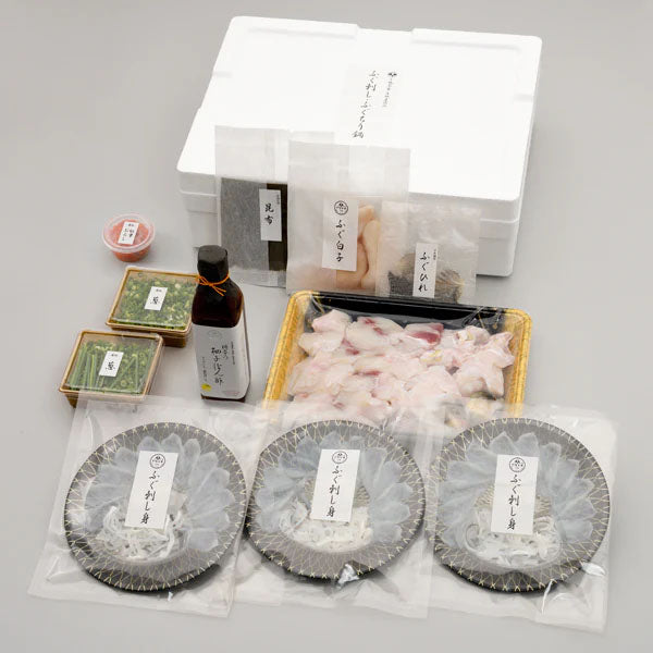 【下鴨茶寮】【とらふぐ】ふぐ刺し・ふぐちり鍋