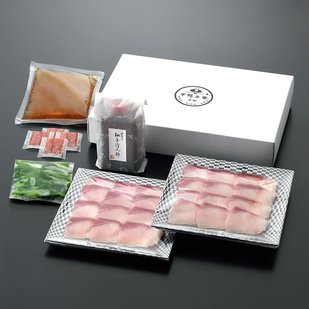 【下鴨茶寮】料亭のぶりしゃぶ鍋
